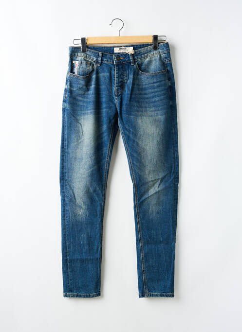 Jeans coupe slim stretch taille normale bleu DEELUXE homme