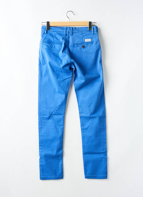 Pantalon chino bleu DEELUXE pour homme