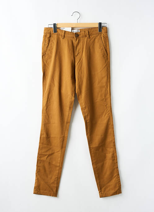 Pantalon chino marron JACK & JONES pour homme