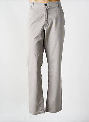 Pantalon droit stretch taille normale gris ARENA homme