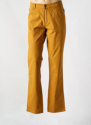 Pantalon droit stretch taille normale jaune ARENA homme