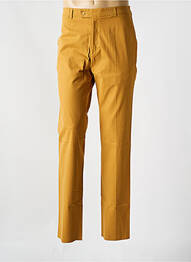 Pantalon chino fermeture zippée sous rabat avec crochet taille normale marron ARENA homme
