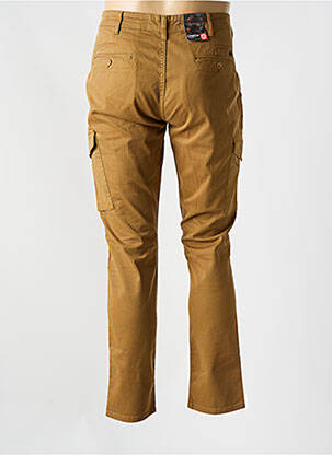 Pantalon chino stretch taille normale marron BENSON & CHERRY homme