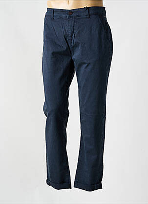 Pantalon chino stretch taille normale bleu DEELUXE homme