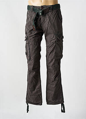 Pantalon cargo coupe droite taille normale vert DEELUXE homme