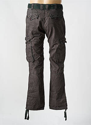 Pantalon cargo coupe droite taille normale vert DEELUXE homme