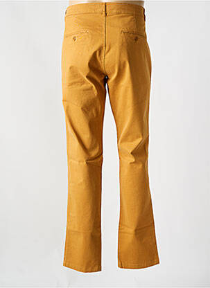 Pantalon chino stretch taille normale jaune LA SQUADRA homme