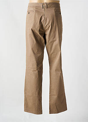 Pantalon chino stretch taille normale beige LA SQUADRA homme