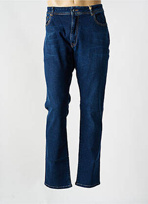 Jeans coupe droite stretch taille normale bleu LA SQUADRA homme
