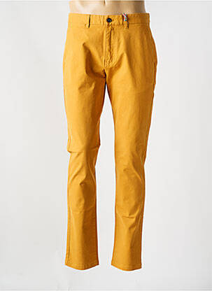 Pantalon chino jaune LA SQUADRA pour homme