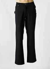Pantalon droit noir GIANNI MARCO pour homme seconde vue