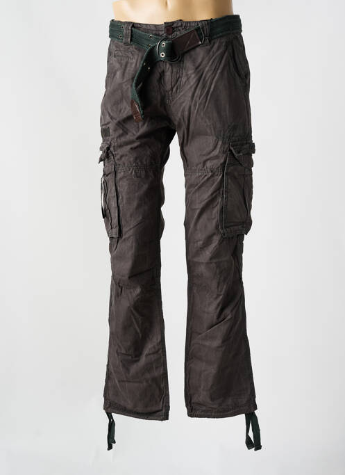 Pantalon cargo coupe droite taille normale vert DEELUXE homme