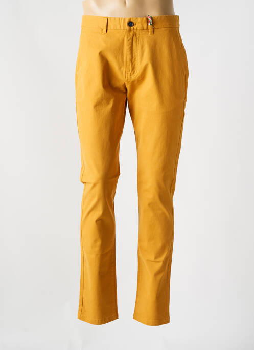 Pantalon chino jaune LA SQUADRA pour homme