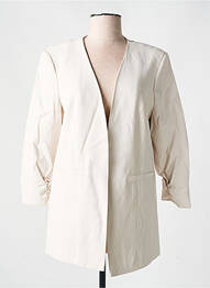 Veste chic col v beige STREET ONE femme