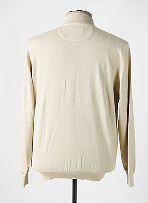 Gilet manches longues manches longues beige LA SQUADRA homme