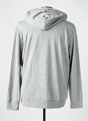 Pull col v manches longues gris JACK & JONES homme