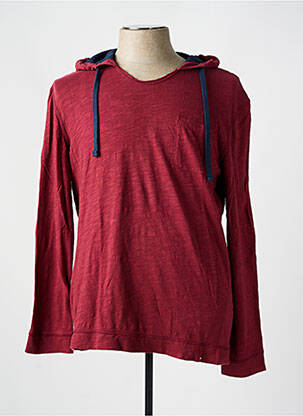 Pull col v manches longues rouge TOM TAILOR homme