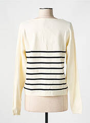 Gilet manches longues beige LPB pour femme seconde vue