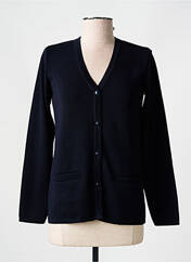 Gilet manches longues bleu ELEANE pour femme seconde vue