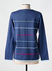 Gilet manches longues bleu ELEANE pour femme seconde vue