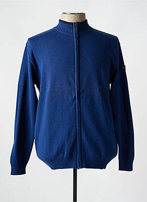 Gilet manches longues bleu LA SQUADRA pour homme