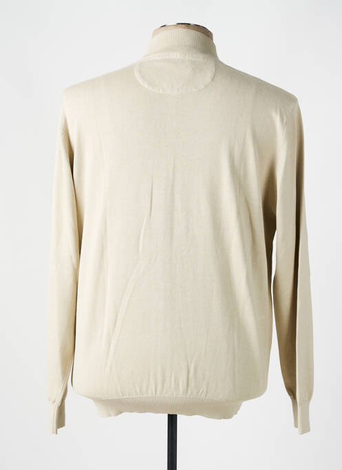 Gilet manches longues beige LA SQUADRA pour homme