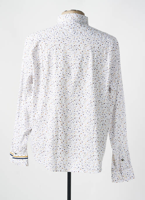 Chemise manches longues blanc BENSON & CHERRY homme