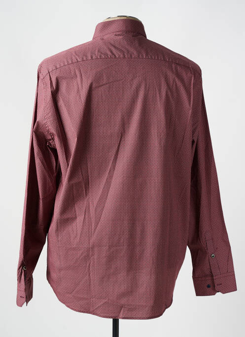 Chemise manches longues rouge BENSON & CHERRY homme