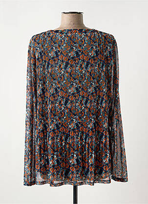 Tunique manches longues légère et transparente bleu TOM TAILOR femme