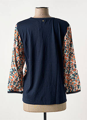 T-shirt manches 3/4 manches 3/4 orange TOM TAILOR femme
