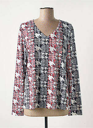 T-shirt manches longues manches longues rouge DIANE LAURY femme