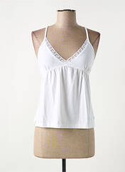 Top/Caraco blanc PASSIONATA pour femme seconde vue