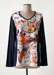 T-shirt bleu BAGORAZ pour femme seconde vue