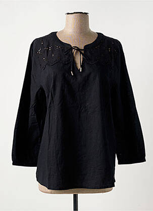 Tunique manches longues noir STREET ONE pour femme