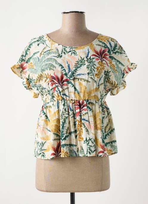 Blouse beige MAYORAL pour fille