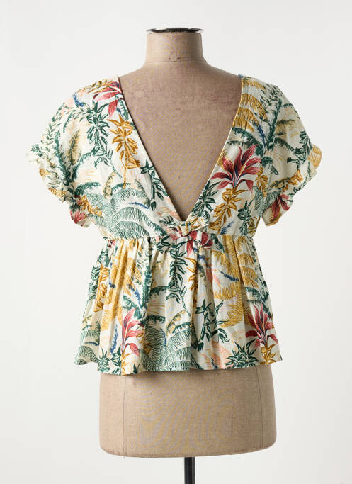 Blouse beige MAYORAL pour fille