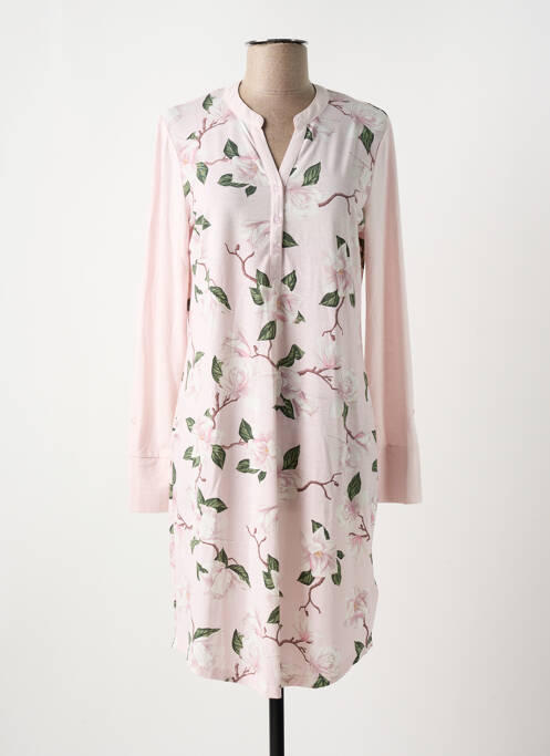 Chemise de nuit rose CHERIE LINE pour femme