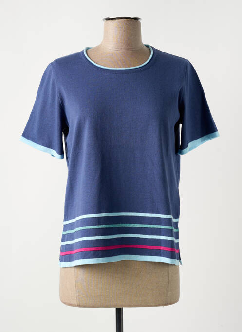 Pull bleu ELEANE pour femme