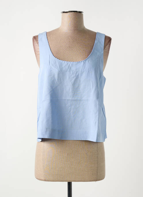 Top bleu GRACE & MILA pour femme