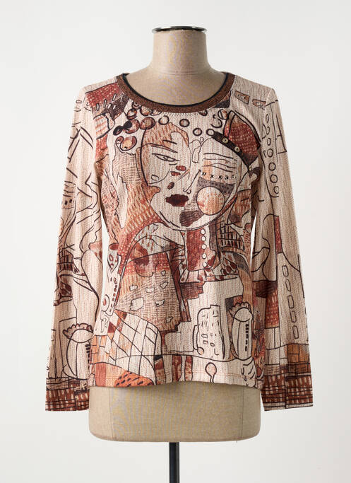 T-shirt beige KALISSON pour femme