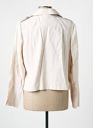 Veste casual col tailleur beige STREET ONE femme