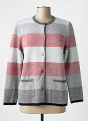 Gilet manches longues gris ELEANE pour femme seconde vue