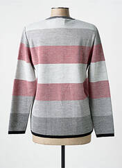 Gilet manches longues gris ELEANE pour femme seconde vue