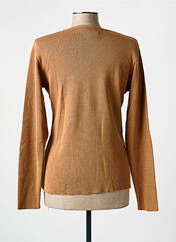 Gilet manches longues jaune ELEANE pour femme seconde vue