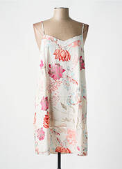 Robe courte beige CHERIE LINE pour femme seconde vue