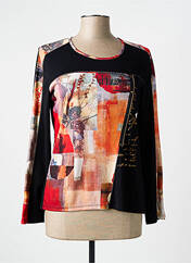 T-shirt noir KALISSON pour femme seconde vue