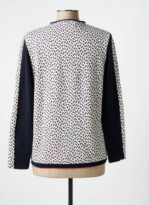 Gilet manches longues gris ELEANE pour femme