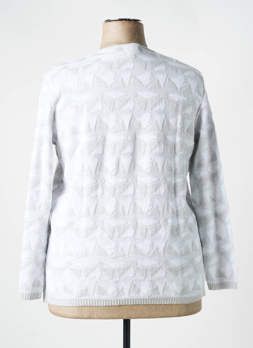 Gilet manches longues gris ELEANE pour femme