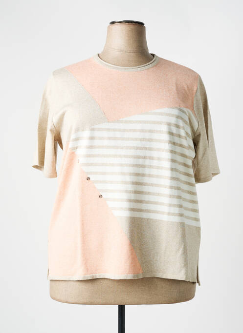 Pull beige ELEANE pour femme