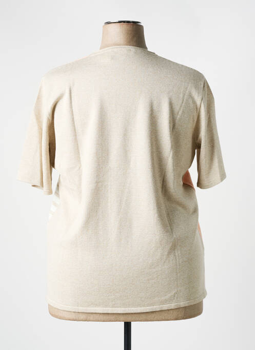 Pull beige ELEANE pour femme